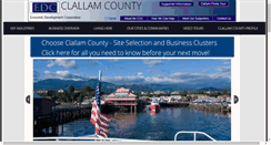 Desktop Screenshot of clallam.org